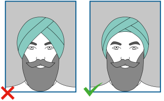 Von links nach rechts: 1. Gesicht nicht vollständig sichtbar, 2. vorschriftsgemäß
